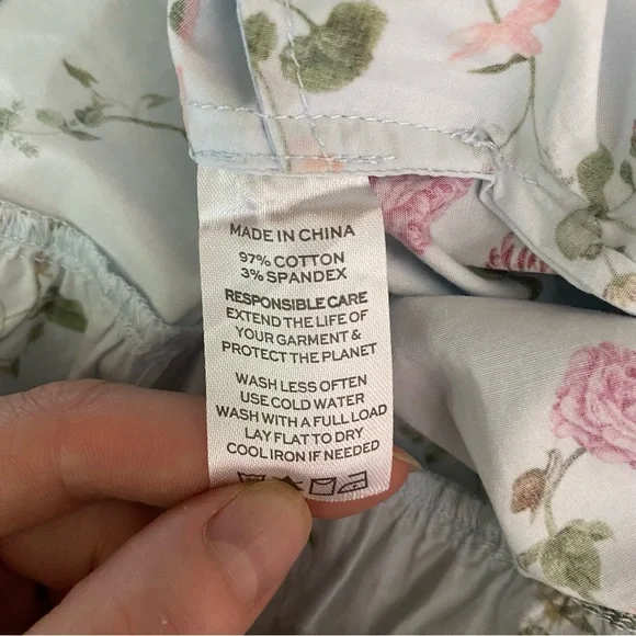 Hill House The Elizabeth Nap Dress Women’s Small in Pond Floral Mini Sundress - Picture 13 of 16